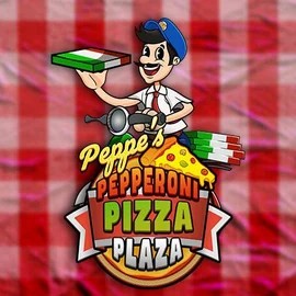 Peppe’s Pepperoni Pizza Plaza game by Pragmatic Play – logo hosted on SlotsGem Casino