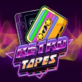 Retro Tapes slot icon by Push Gaming, available at SlotsGem Casino