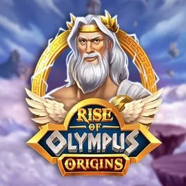 Slots logo of Rise of Olympus Origins from Play'n GO at SlotsGem Casino