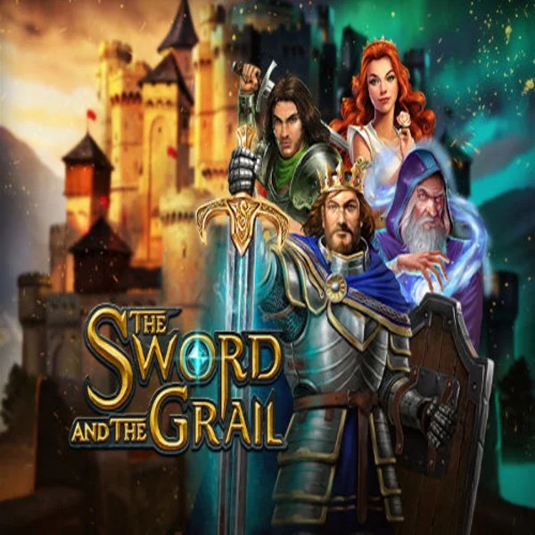The Sword and the Grail slot visual from Play'n GO available on slotsgems.uk